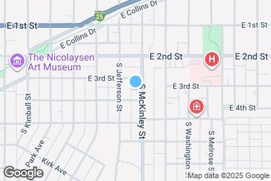 Map image of the property - 324 S McKinley St