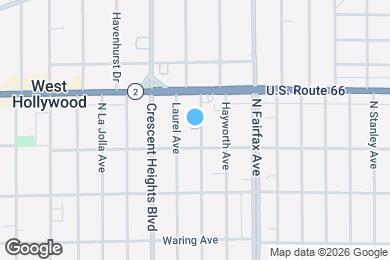 Map image of the property - 1021 N Edinburgh Ave