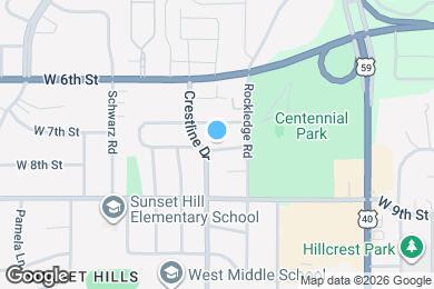 Map image of the property - 2516 Century Dr