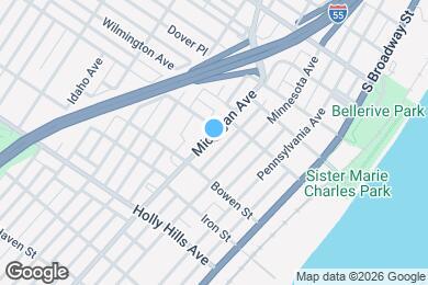 Map image of the property - 6026 Michigan Ave