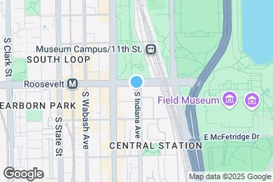Map image of the property - 1222 S Indiana Ave