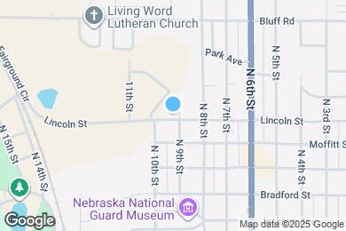 Map image of the property - 906 Lincoln St