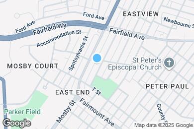 Map image of the property - 1434 Rogers St