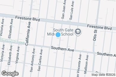 Map image of the property - 8965 San Juan Ave