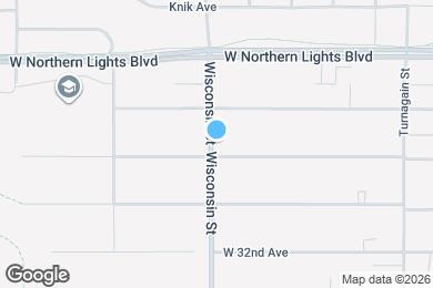 Map image of the property - 3111 W 30th Ave