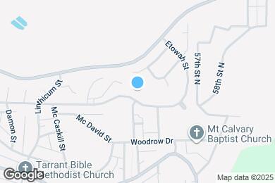 Map image of the property - 2144 Etowah St