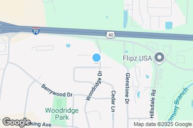 Map image of the property - 3709 Evergreen Ln