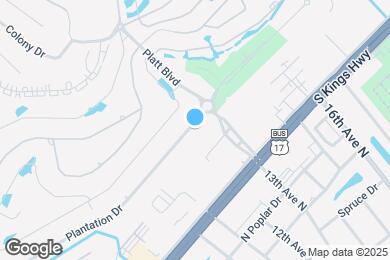 Map image of the property - 505 Plantation Dr