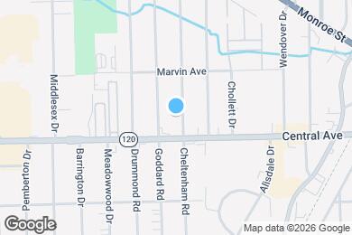 Map image of the property - 3121 Cheltenham Rd