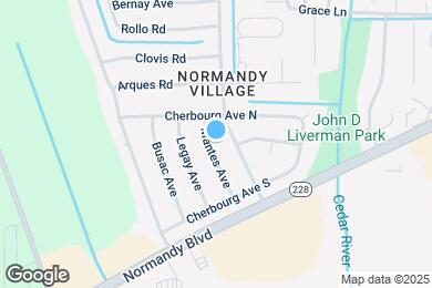 Map image of the property - 1037 Mantes Ave