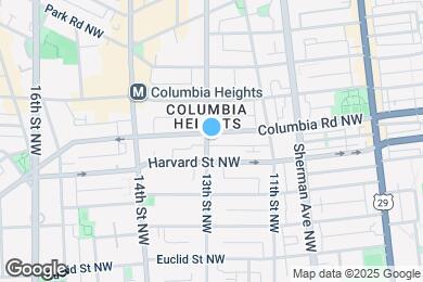 Map image of the property - 2917 13th St NW