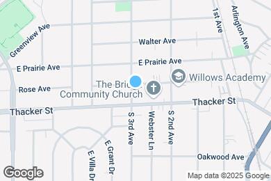 Map image of the property - 765 S 3rd Ave