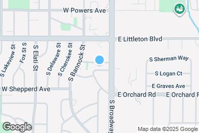 Map image of the property - Royal Oaks