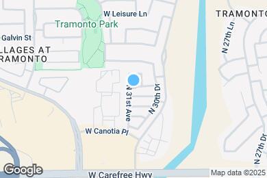 Map image of the property - 3039 W Perdido Way