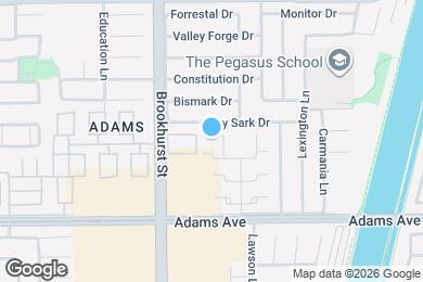 Map image of the property - 10130 Hull Dr