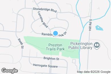 Map image of the property - 486 Rambling Brook Dr