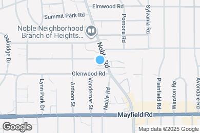Map image of the property - 2868 Noble Rd