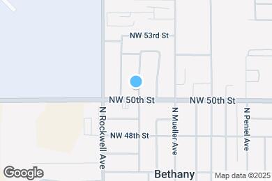 Map image of the property - 5103 N Beaver Ave