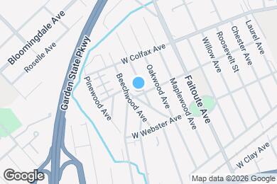 Map image of the property - 600 Ashwood Ave