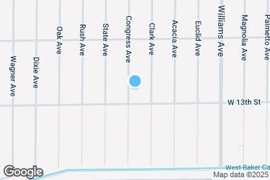 Map image of the property - 1304 Congress Ave