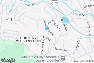 Map image of the property - 103 Robleigh Dr