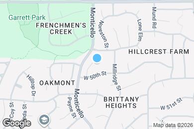 Map image of the property - 4935 Noreston St