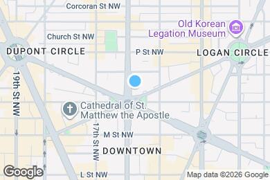 Map image of the property - 1 Scott Circle Northwest