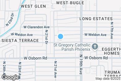 Map image of the property - 2016 W Whitton Ave
