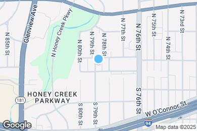 Map image of the property - 114 N 79th St