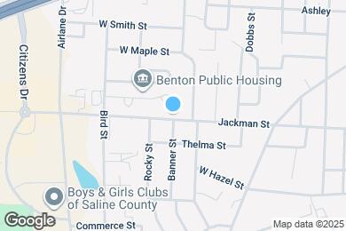 Map image of the property - 1203 Jackman St