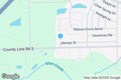 Map image of the property - 10590 Glenayr Dr