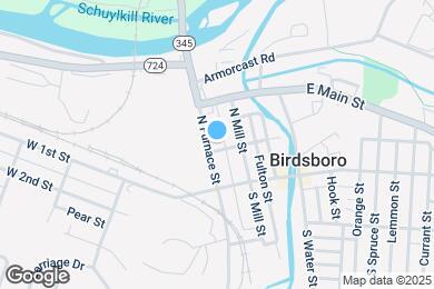 Map image of the property - 205 N Furnace St