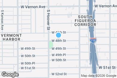 Map image of the property - 707 W 48th St