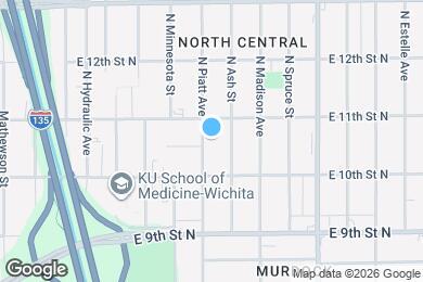 Map image of the property - 1138 N Piatt Ave