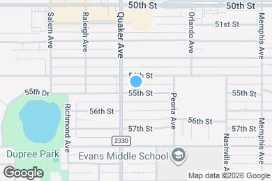 Map image of the property - 4322 55th St
