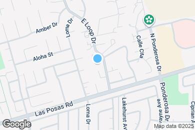 Map image of the property - 129 E Loop Dr