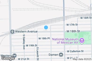 Map image of the property - 2120 W 18th St