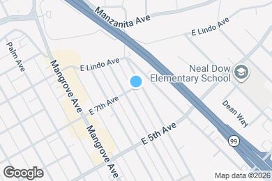 Map image of the property - 885 E 7th Ave