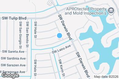 Map image of the property - 449 SW Fifer Ave