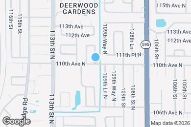 Map image of the property - 10461 110th Way N
