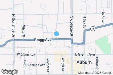 Map image of the property - 152 Bragg Ave
