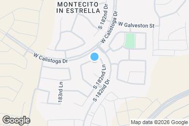 Map image of the property - 18251 W Thunderhill Pl