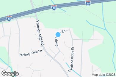 Map image of the property - 1317 Sharp Ridge Rd