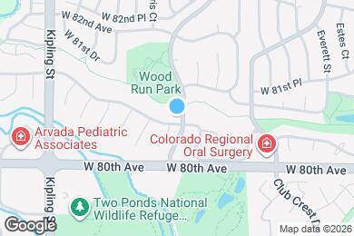 Map image of the property - 9695 W 81st Ave