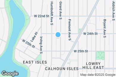 Map image of the property - 2412 Girard Ave S