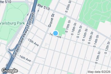 Map image of the property - 390 14th Ave