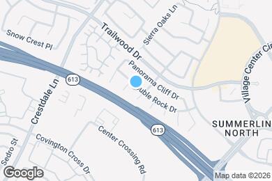 Map image of the property - 9809 Double Rock Dr