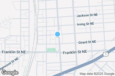 Map image of the property - 2926 12th St NE
