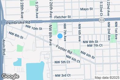 Map image of the property - 808 NW 7th Terrace
