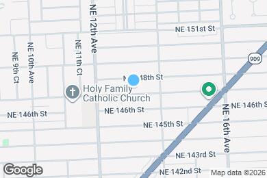 Map image of the property - 1301 NE 147th St